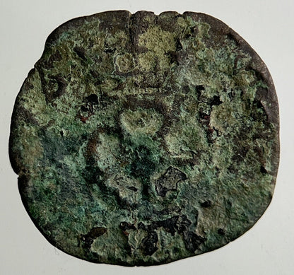 Irish Rose Hammered Farthing Coin | Collectable Grade