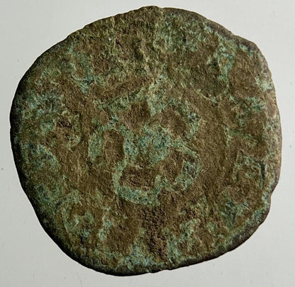 Irish Rose Hammered Farthing Coin | Collectable Grade