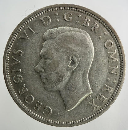 1940 George VI Half-Crown Silver Coin | Fine Collectable Grade