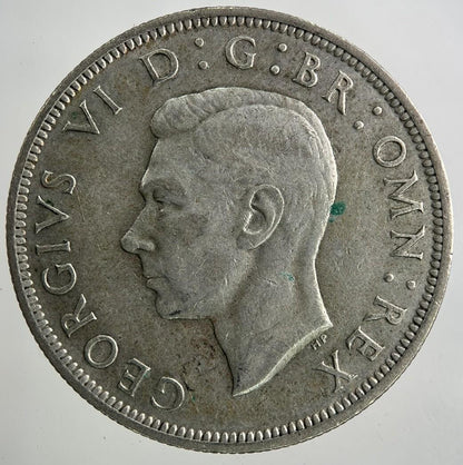 1946 George VI Half-Crown Silver Coin | Fine Collectable Grade