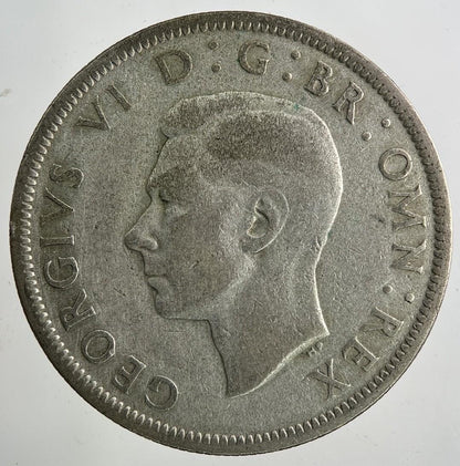 1940 George VI Half-Crown Silver Coin | Fine Collectable Grade