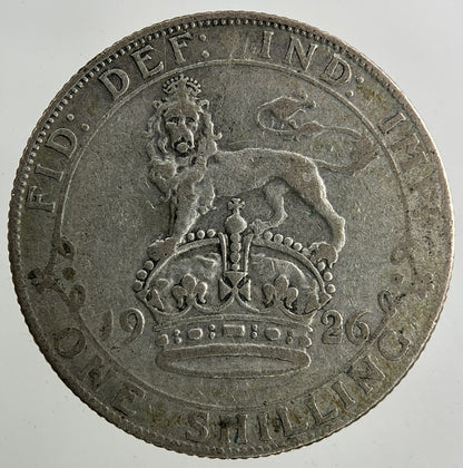 1926 George V Shilling Silver Coin | Collectable Grade