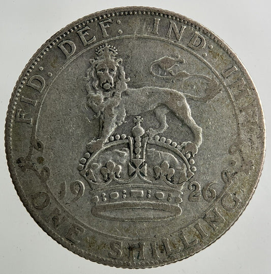 1926 George V Shilling Silver Coin | Collectable Grade