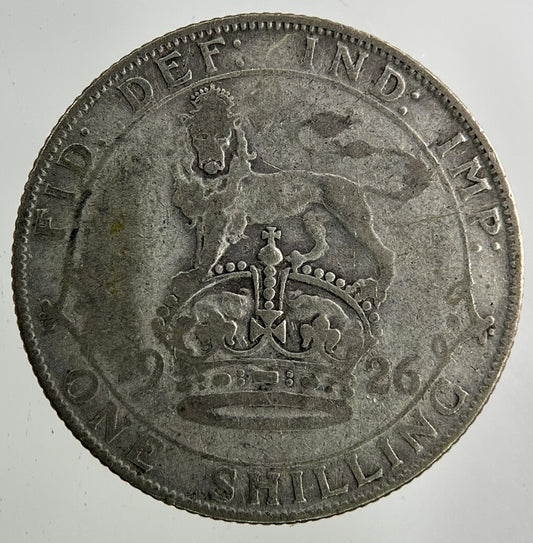 1926 George V Shilling Silver Coin | Collectable Grade