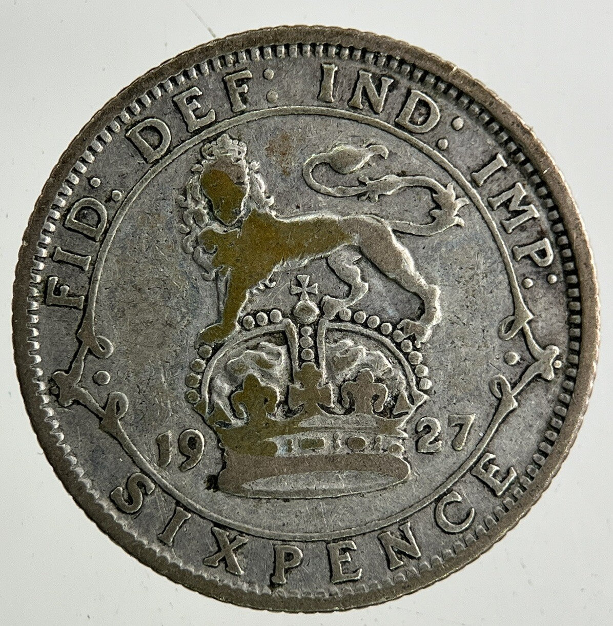 1927 George V Sixpence Silver Coin | Collectable Grade