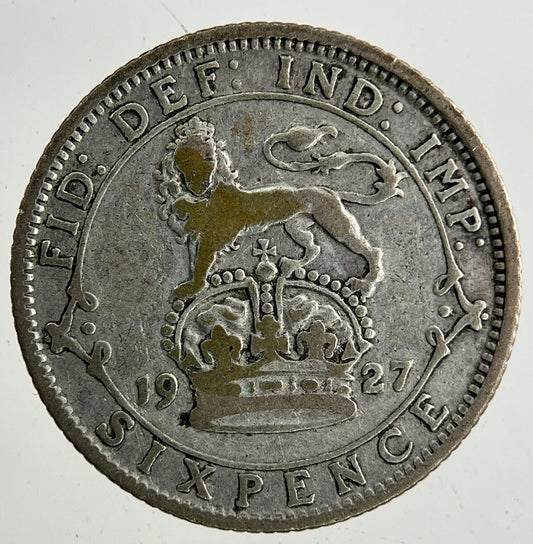 1927 George V Sixpence Silver Coin | Collectable Grade