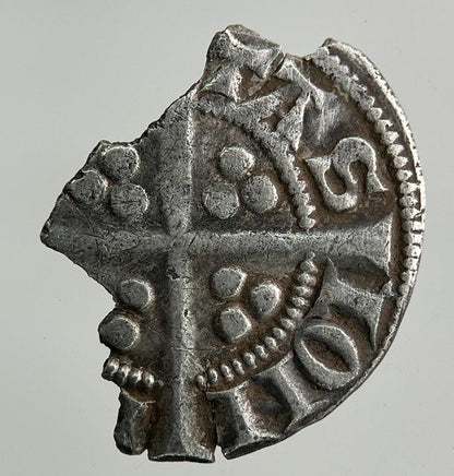 British Medieval Edward 1 1st Penny Hammered Silver Coin | Collectable Grade