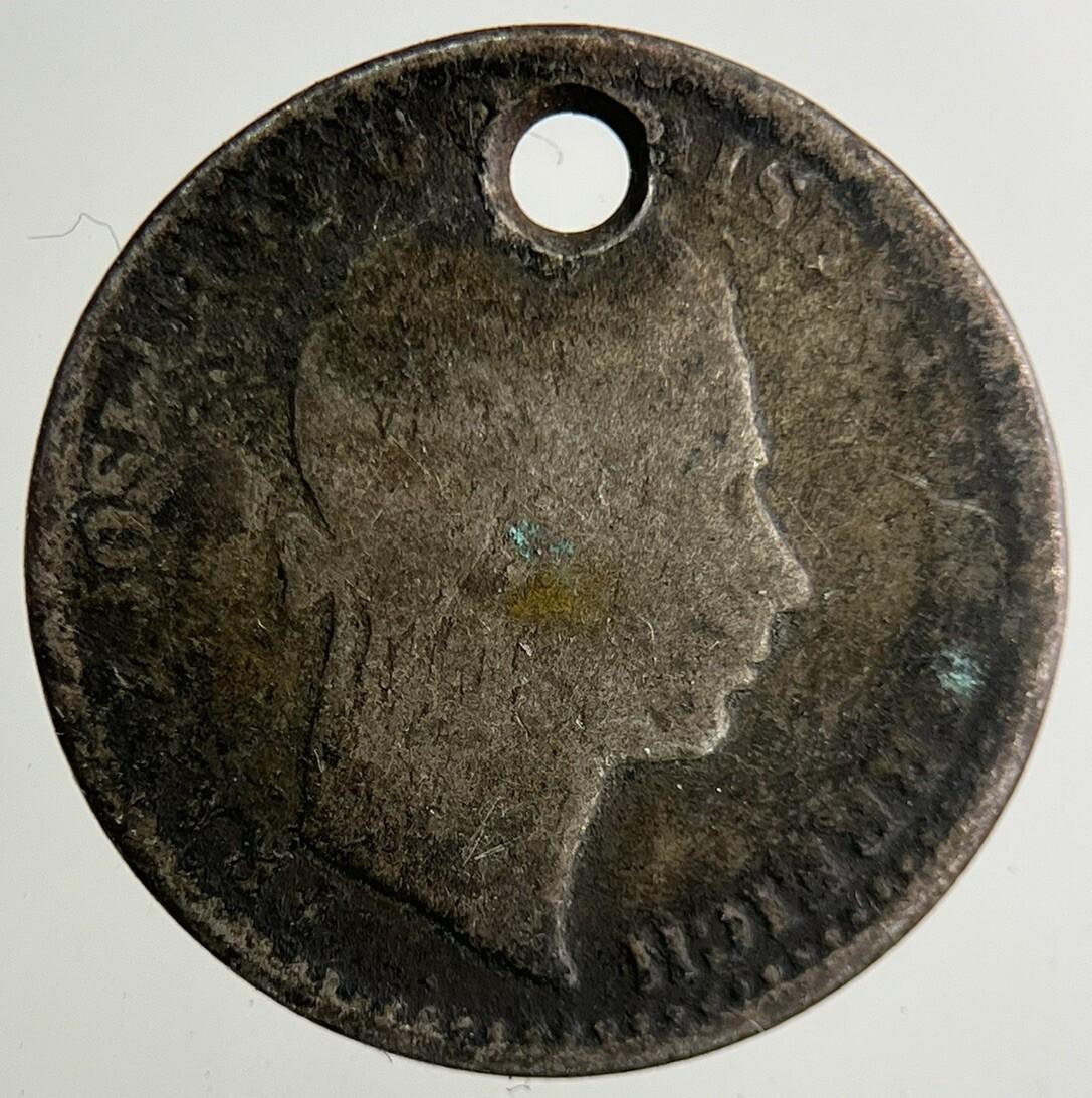 1859 Austria 10 Kreuzer Silver Coin | Collectable Grade