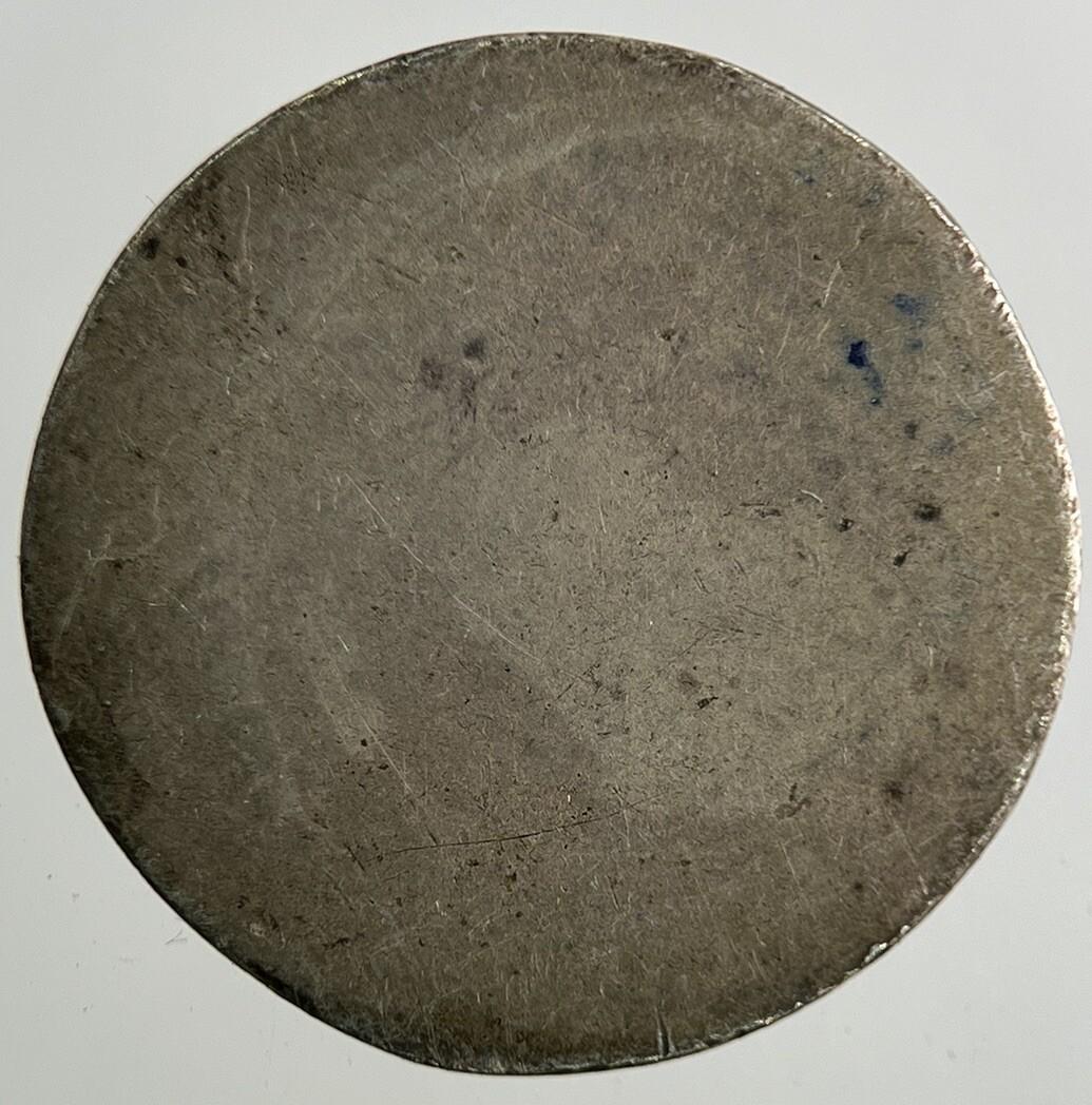 British Victoria Sixpence Silver Coin | Worn Grade