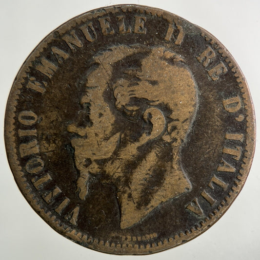 1867 Italy 10 Centesimi Coin | Fair Grade