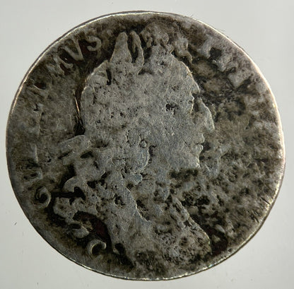 British William III 3rd Sixpence Silver Coin | Collectable Grade