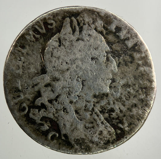 British William III 3rd Sixpence Silver Coin | Collectable Grade