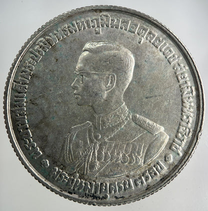 1963 Thailand Thai 20 Baht Rama IX Commemorative Silver Coin | Collectable Grade