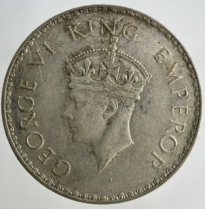 1940 India One Rupee Silver Coin | Fine Collectable Grade