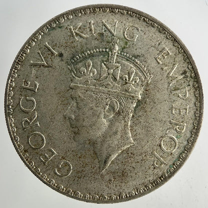 1941 India One Rupee Silver Coin | Fine Collectable Grade