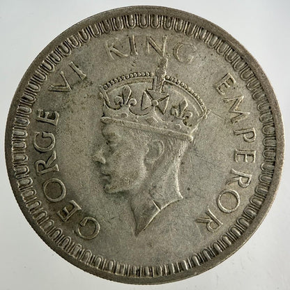 1942 India One Rupee Silver Coin | Fine Collectable Grade