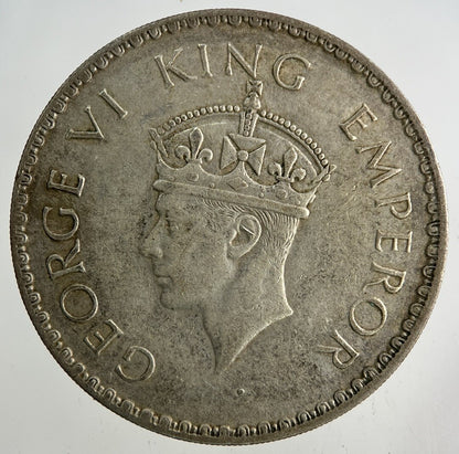 1940 India One Rupee Silver Coin | Fine Collectable Grade