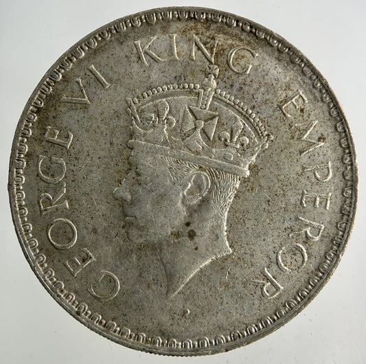 1941 India One Rupee Silver Coin | Fine Collectable Grade