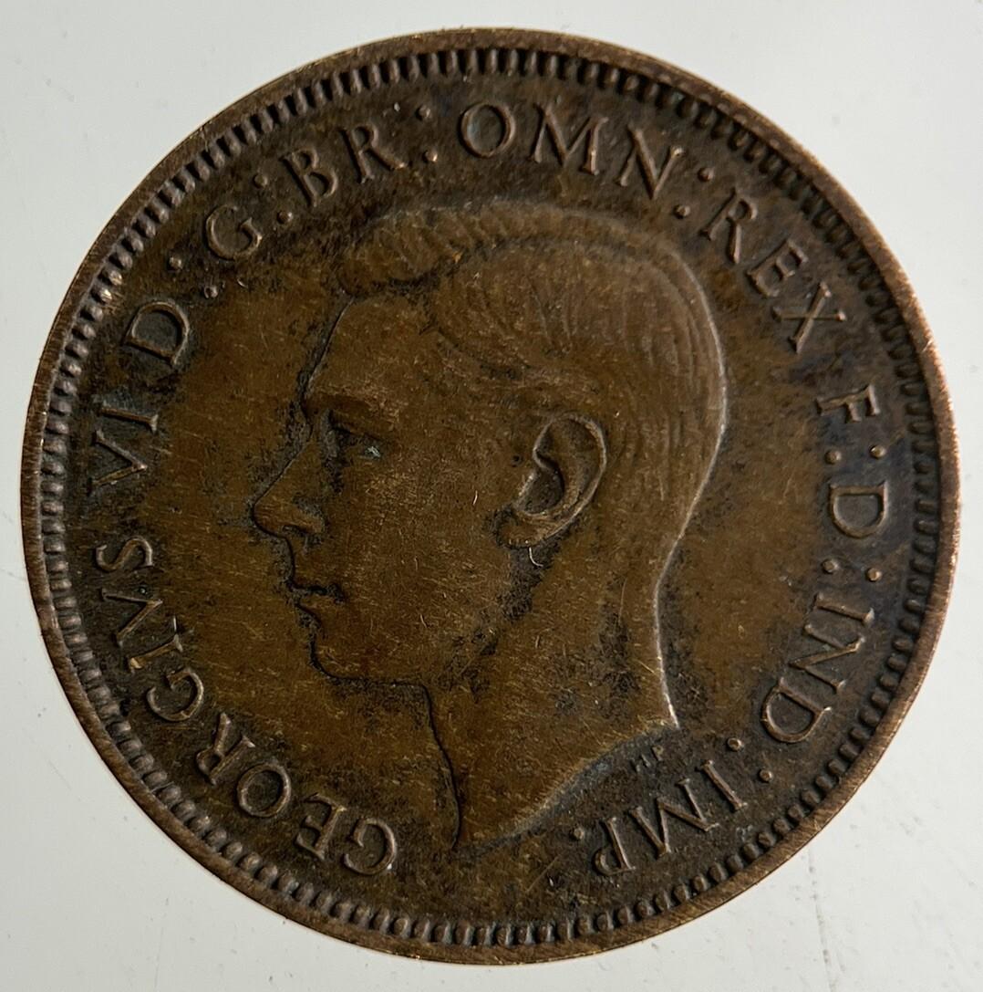 1939 George VI Wren Farthing Coin | Fine Collectable Grade