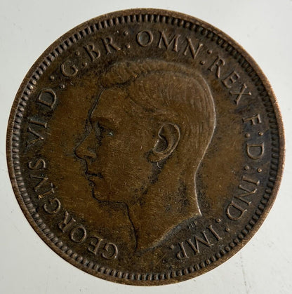 1939 George VI Wren Farthing Coin | Fine Collectable Grade