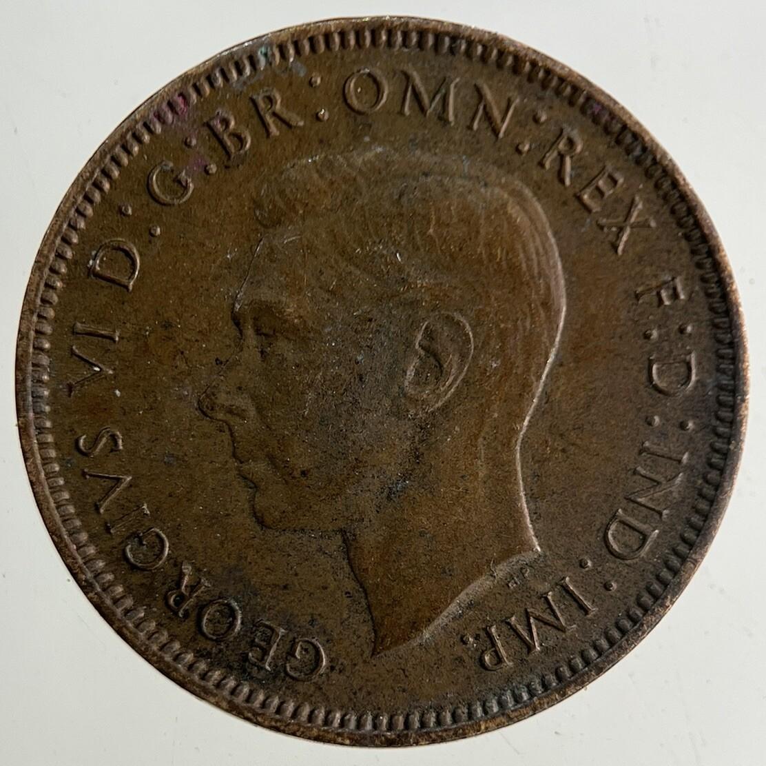 1947 George VI Wren Farthing Coin | Fine Collectable Grade