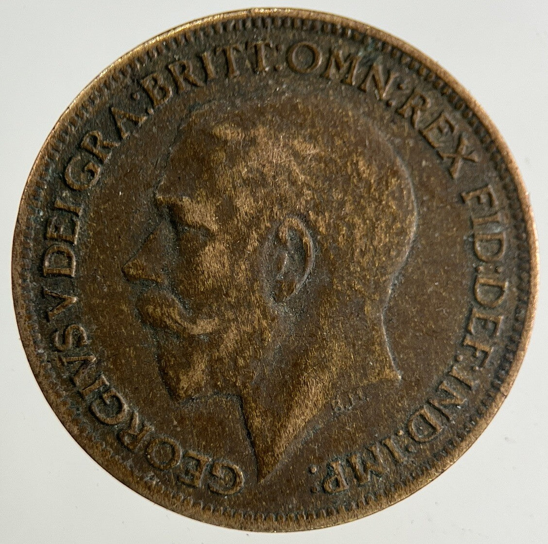 1921 George V Farthing Coin | Collectable Grade
