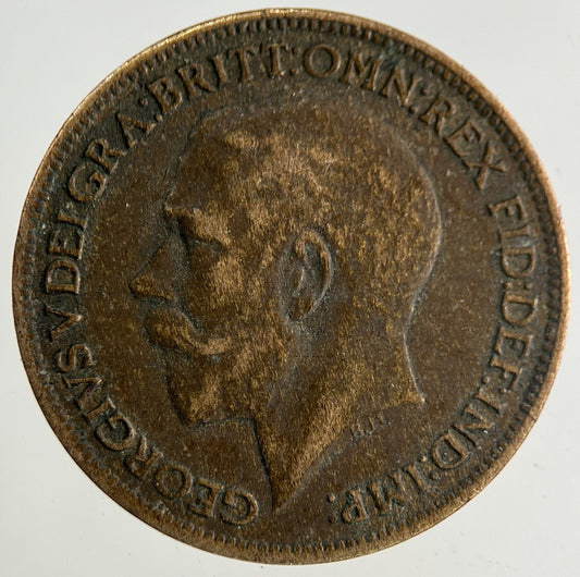 1921 George V Farthing Coin | Collectable Grade
