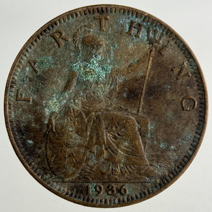 1936 George V Farthing Coin | Collectable Grade