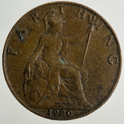 1920 George V Farthing Coin | Collectable Grade