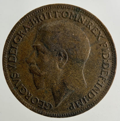 1920 George V Farthing Coin | Collectable Grade