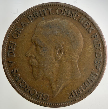 1927 George V One Penny Coin | Collectable Grade