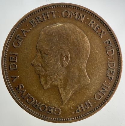 1936 George V One Penny Coin | Fine Collectable Grade