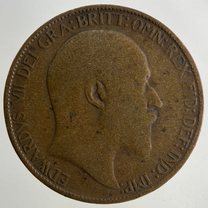1910 Edward VII Half-Penny Coin | Collectable Grade