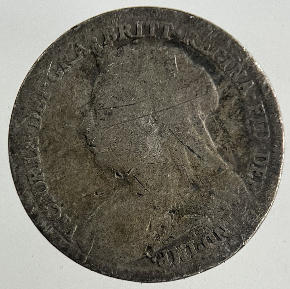 1898 Victoria Threepence Silver Coin | Collectable Grade