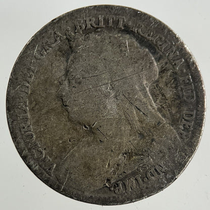 1898 Victoria Threepence Silver Coin | Collectable Grade