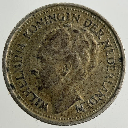 1930 Netherlands 10 Cents Silver Coin | Collectable Grade