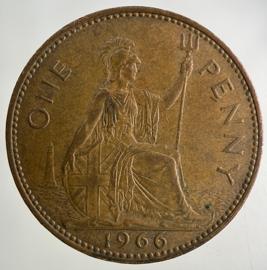 1966 Elizabeth II 2nd One Penny Coin | Fine Collectable Grade