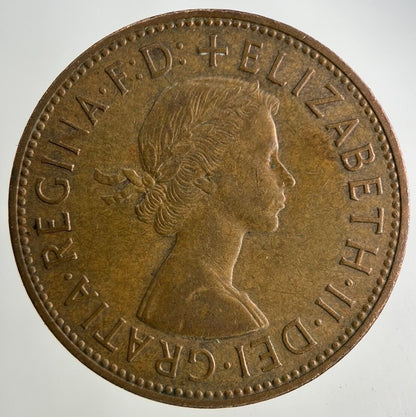 1966 Elizabeth II 2nd One Penny Coin | Fine Collectable Grade