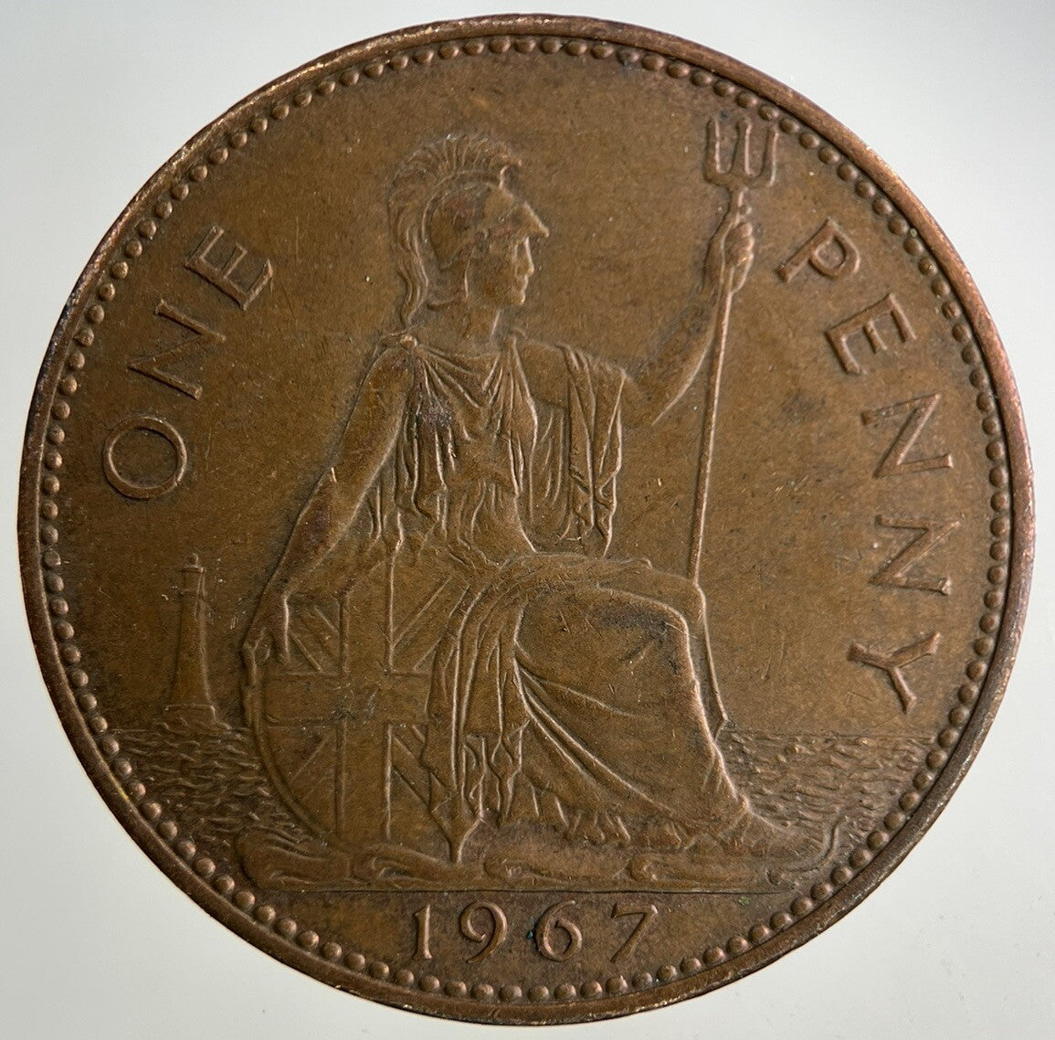 1967 Elizabeth II 2nd One Penny Coin | Fine Collectable Grade