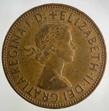 1966 Elizabeth II 2nd One Penny Coin | Fine Collectable Grade