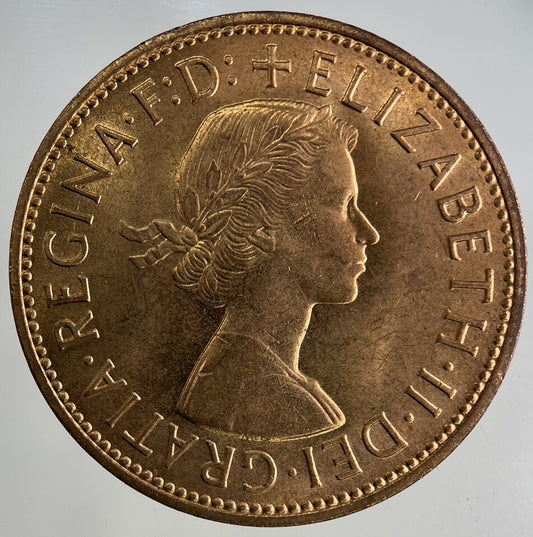 1966 Elizabeth II 2nd One Penny Coin | Very High Grade