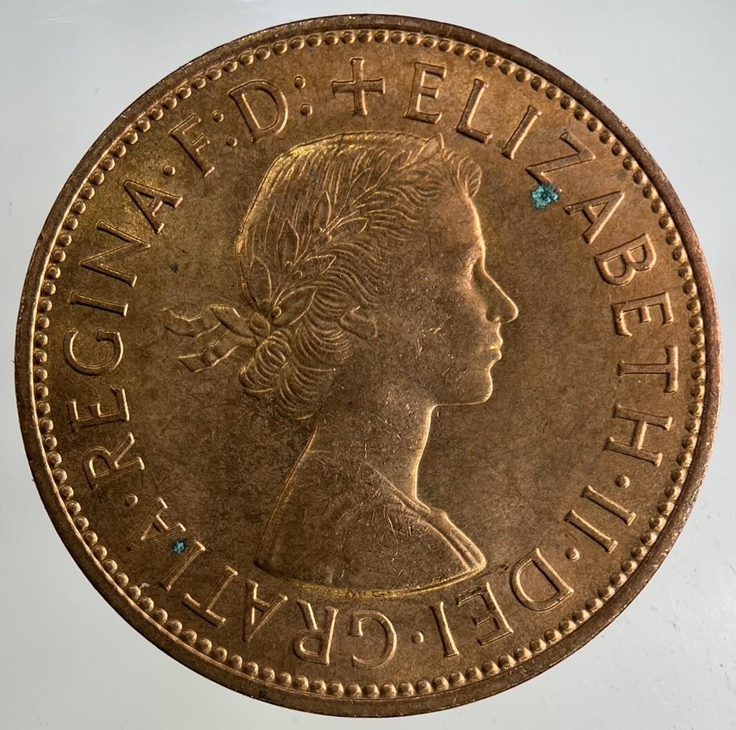 1966 Elizabeth II 2nd One Penny Coin | Very High Grade
