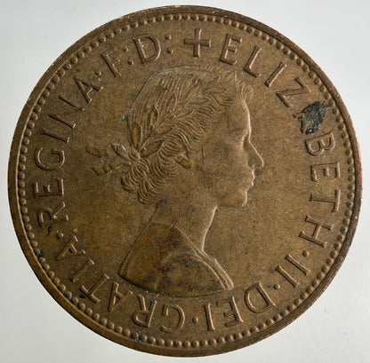 1963 Elizabeth II 2nd One Penny Coin | Fine Collectable Grade