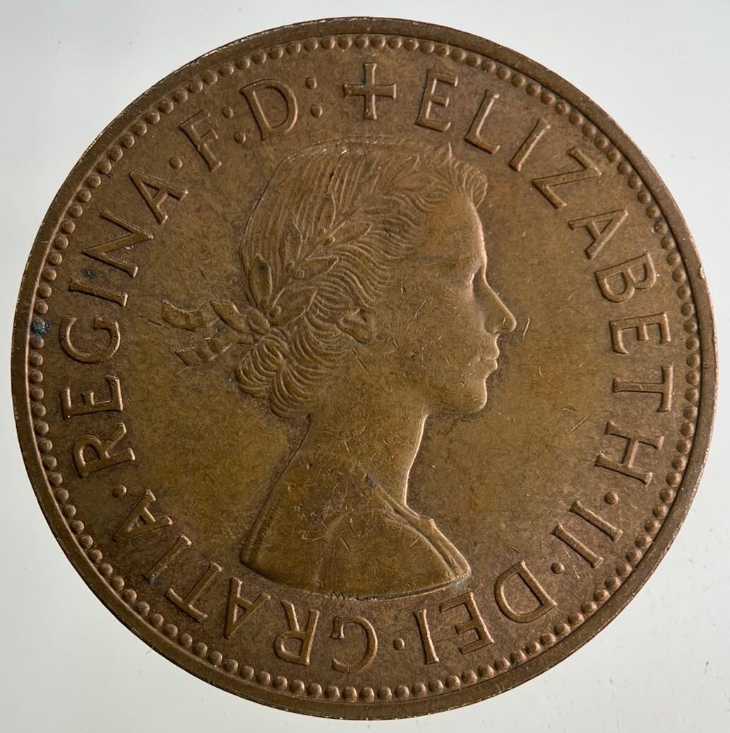 1963 Elizabeth II 2nd One Penny Coin | Fine Collectable Grade