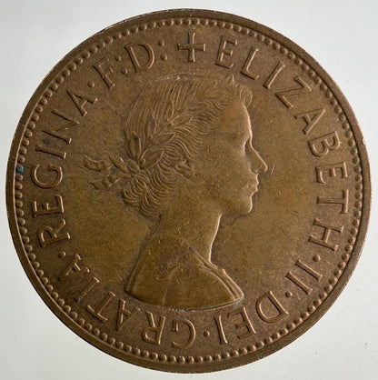 1963 Elizabeth II 2nd One Penny Coin | Fine Collectable Grade
