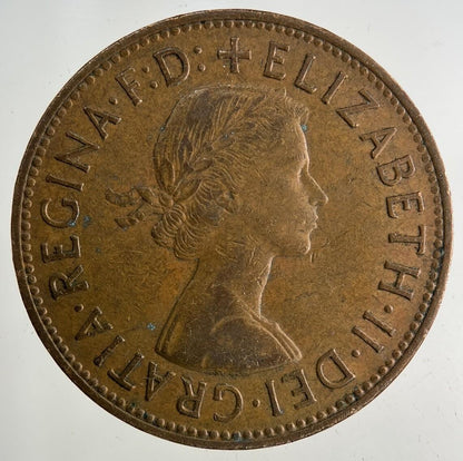 1961 Elizabeth II 2nd One Penny Coin | Fine Collectable Grade