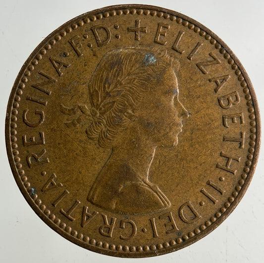 1965 Elizabeth II 2nd Half-Penny Coin | Fine Collectable Grade
