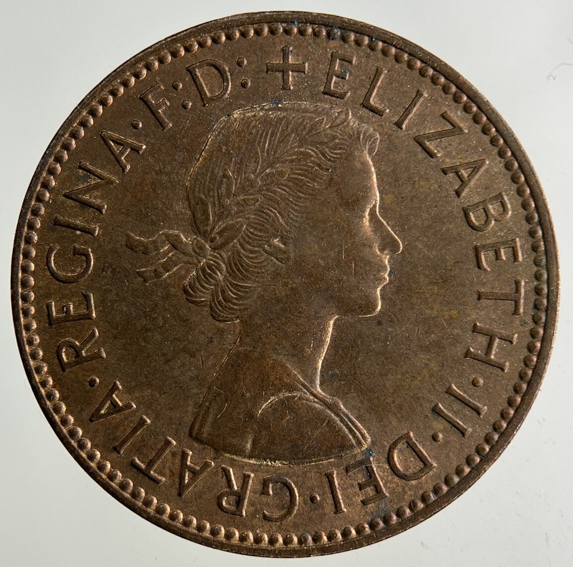 1965 Elizabeth II 2nd Half-Penny Coin | Fine Collectable Grade