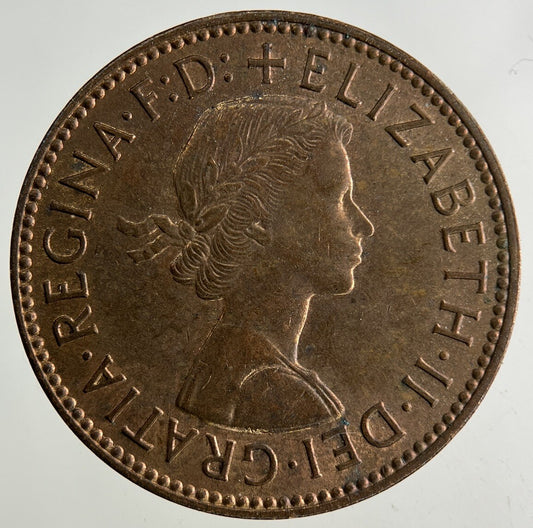 1965 Elizabeth II 2nd Half-Penny Coin | Fine Collectable Grade