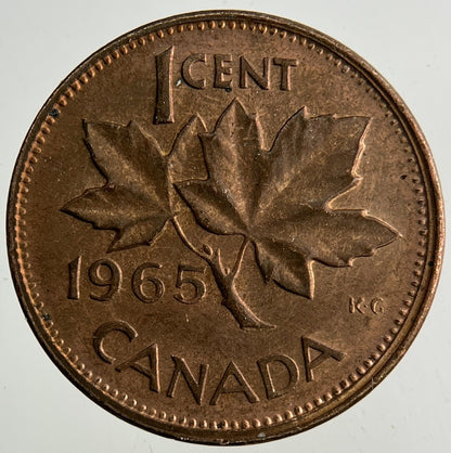 1965 Canada 1 Cent Coin | Very High Grade